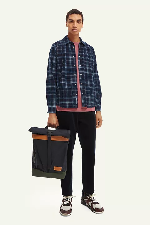 Regular-Fit Shirt - Indigo Check