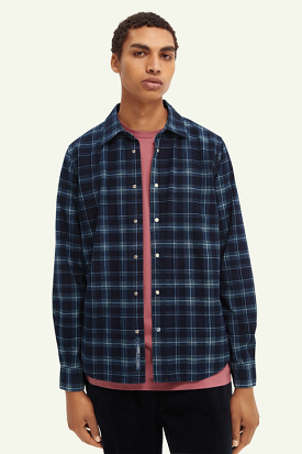 Regular-Fit Shirt - Indigo Check