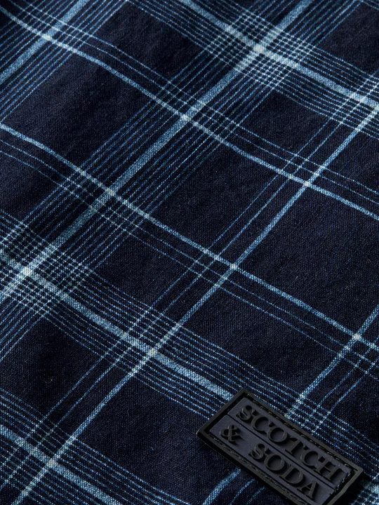 Regular-Fit Shirt - Indigo Check