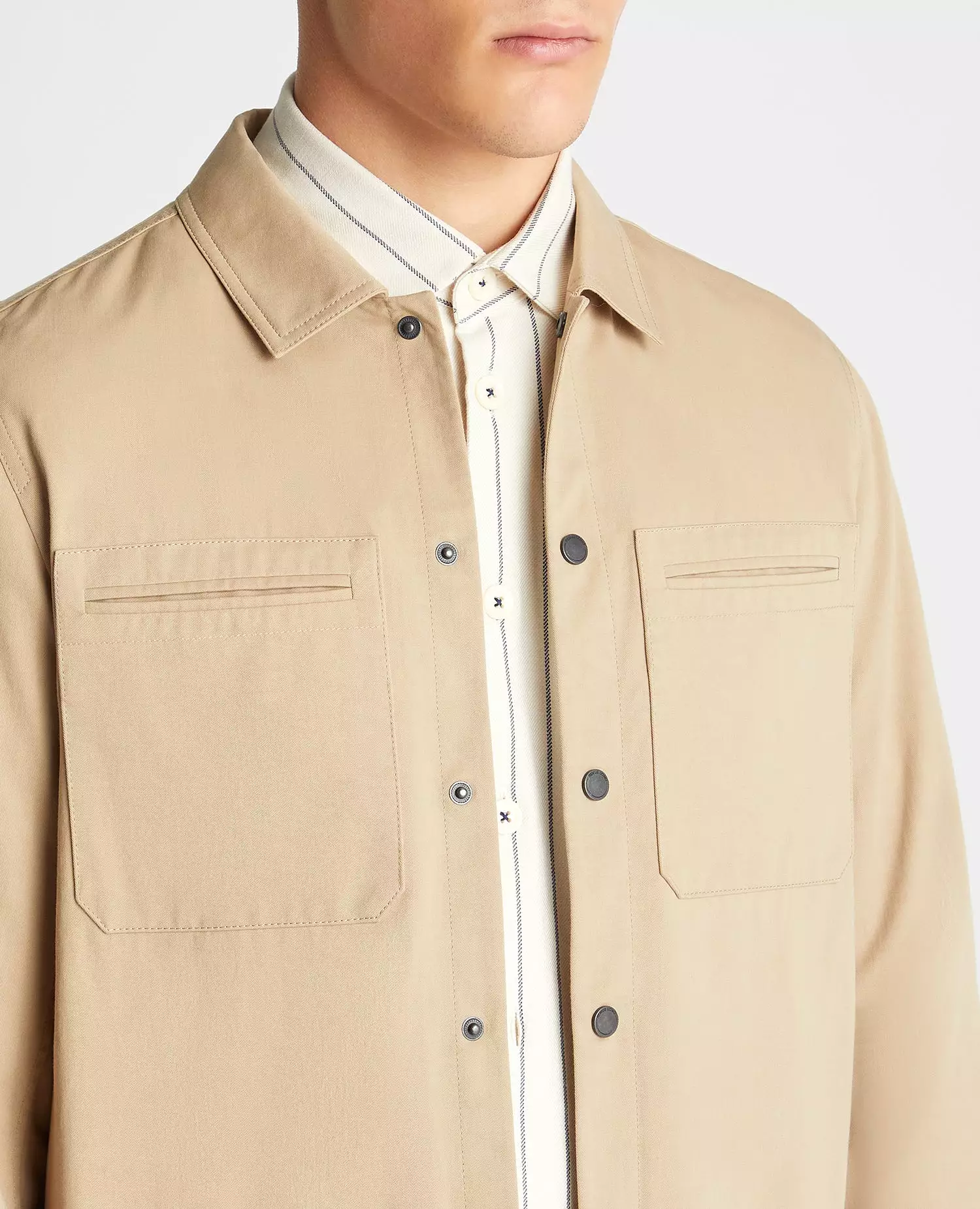 REMUS UOMO Coby Utility Jacket/Stone - New SS24