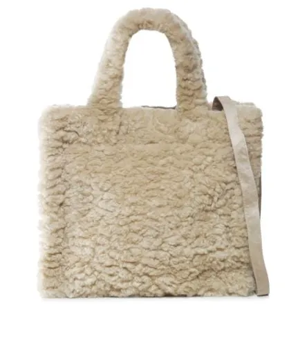 Rino & Pelle Brax Faux Fur Small Shopper | Jules B