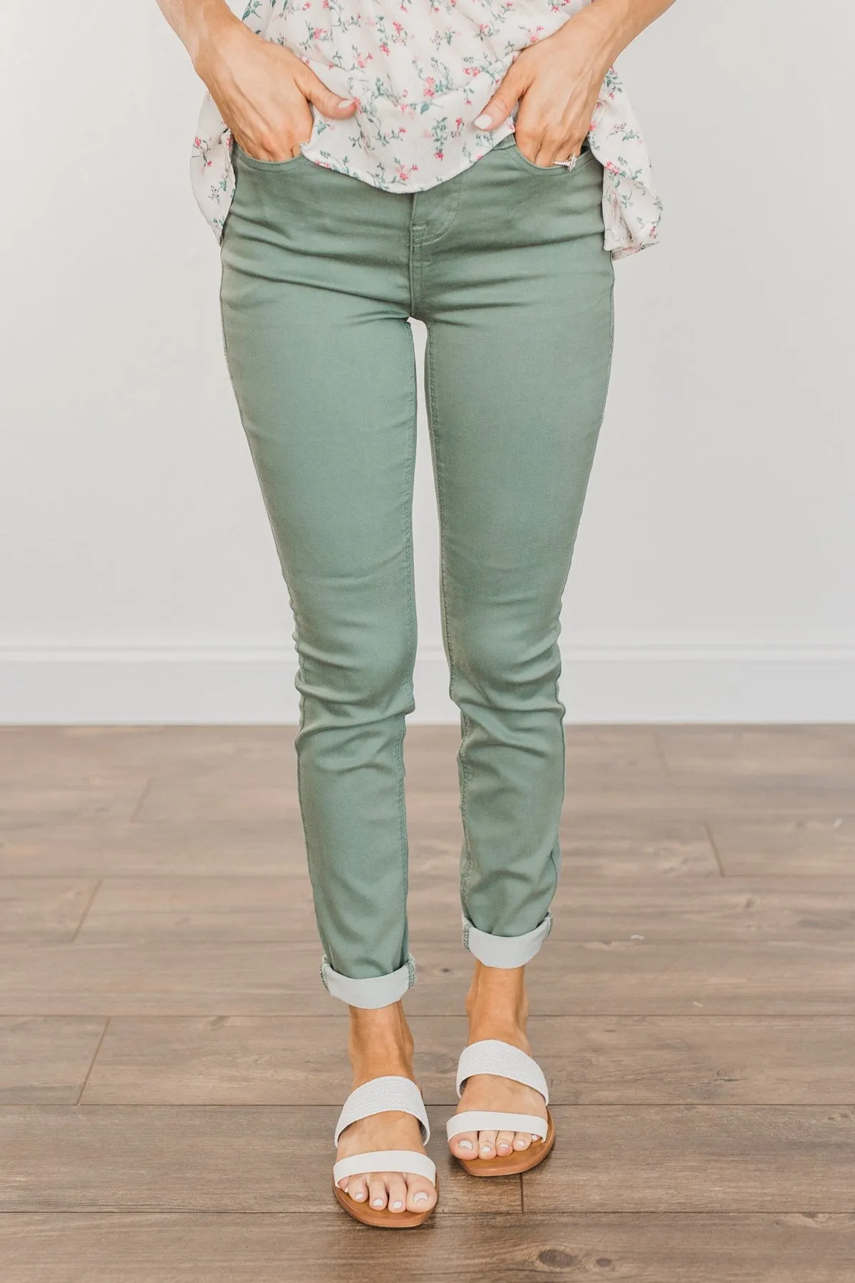 Rubberband Stretch Skinny Jeans- Paris Wash