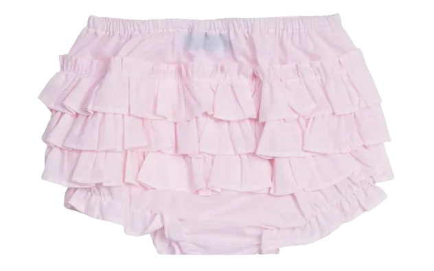 Ruffle Diaper Cover, Pink