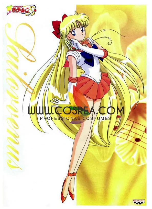 Sailormoon Sailor Venus Minako Aino Cosplay Costume