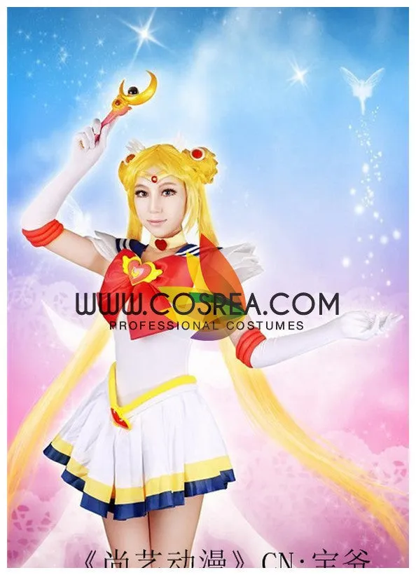 Sailormoon Super S Sailor Moon Cosplay Costume