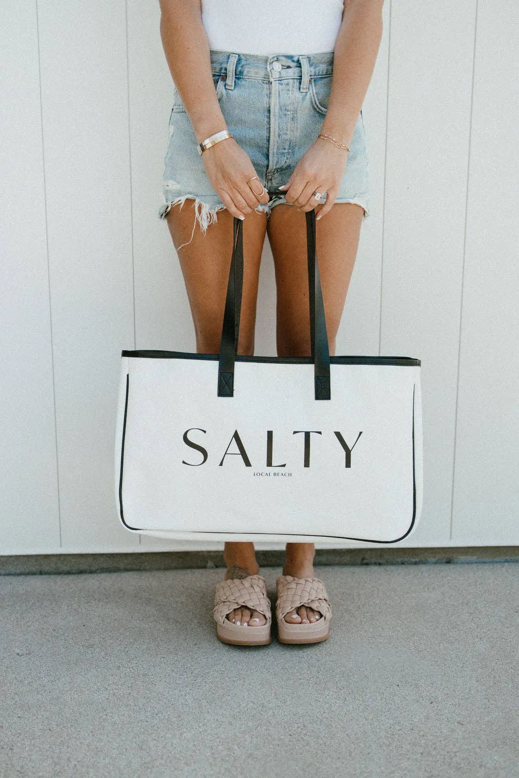 Salty Canvas Tote