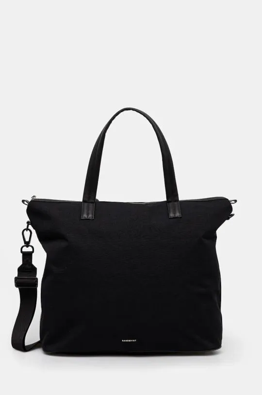 Sandqvist bag Everyday Weekender Bag Medium black color SQA2442