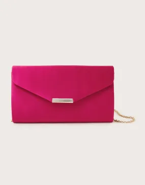 Satin Clutch Bag