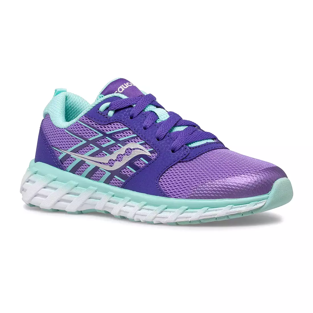 Saucony Purple Wind 2.0 Children's Sneaker