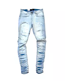 Skinny Stakced Denim