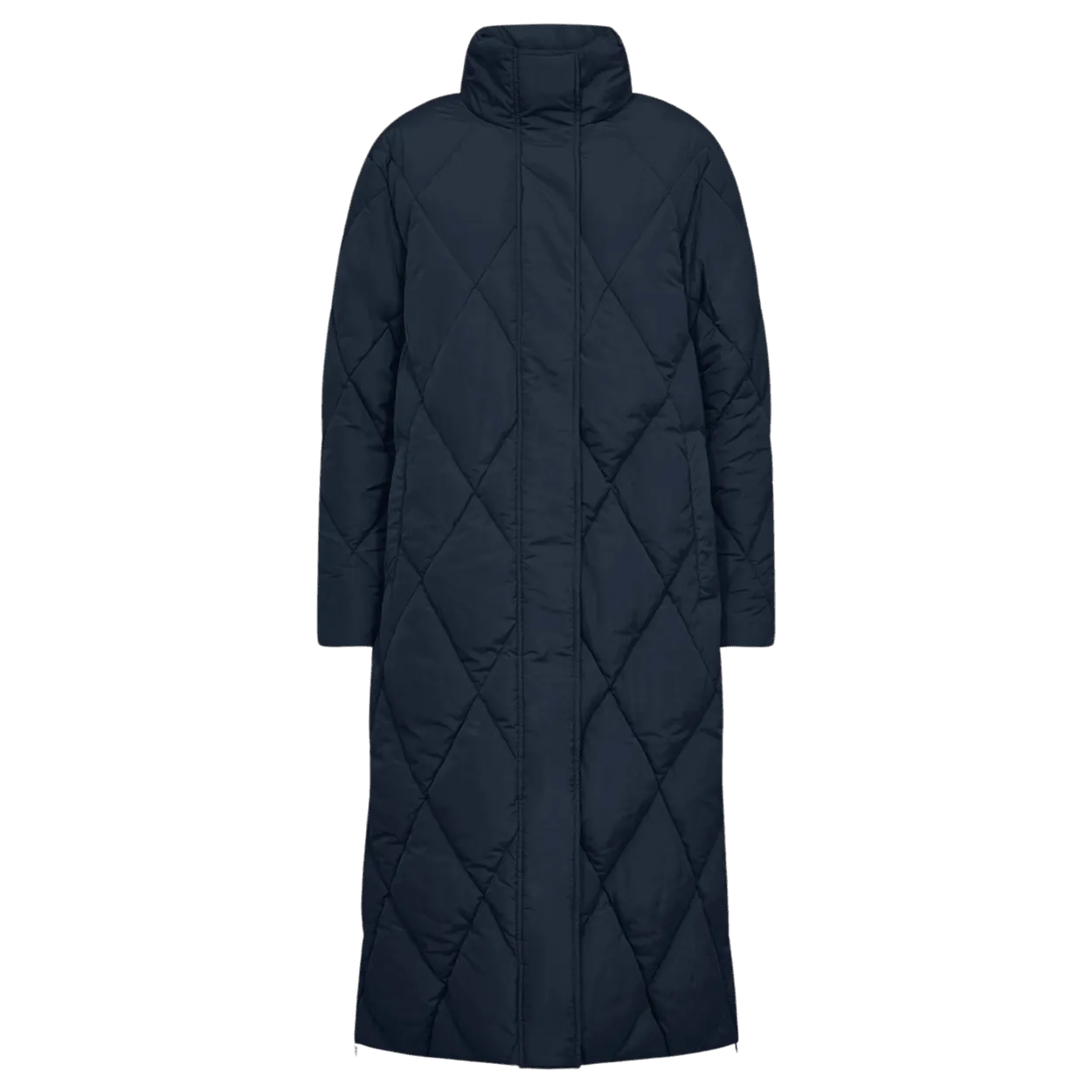 Soya Concept Nina 25 Long Puffa Quilted Coat