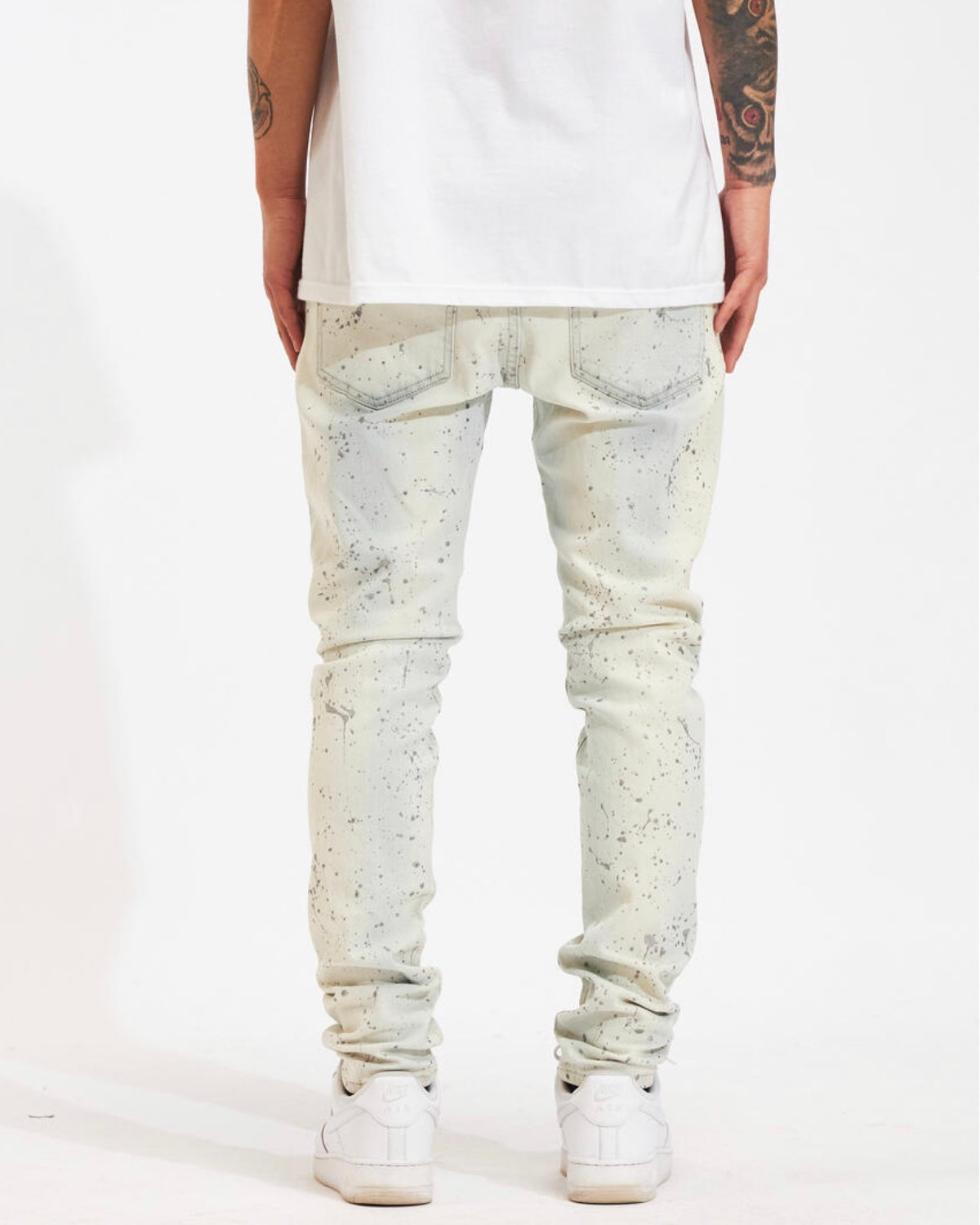 Splattered Denim