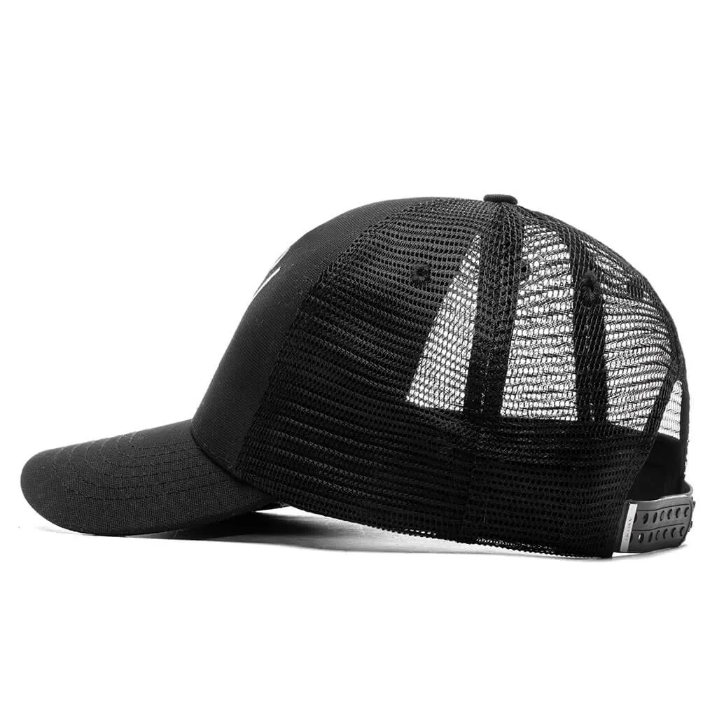 Stencil Trucker Hat - Black