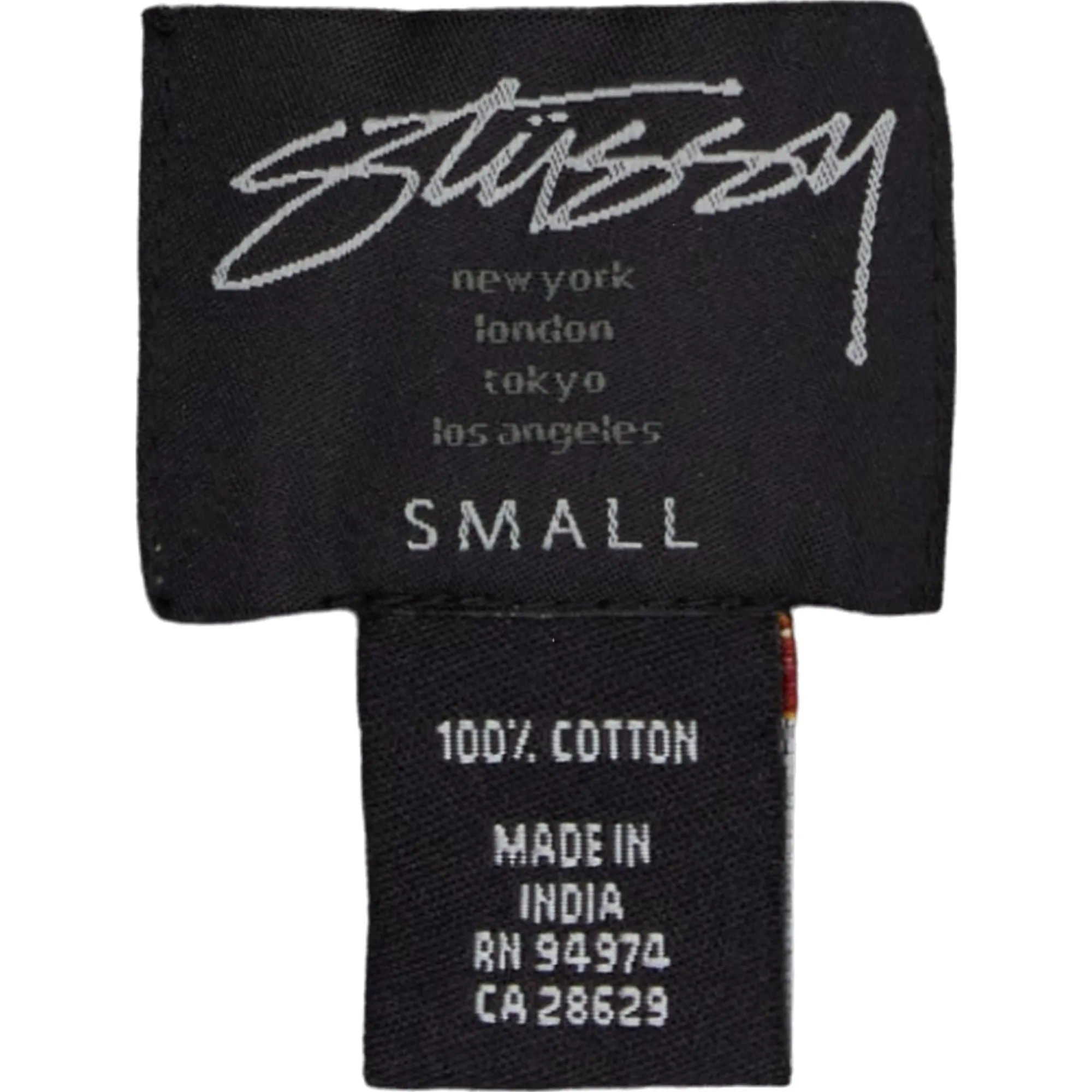 Stussy Grey Patterned Midi Skirt