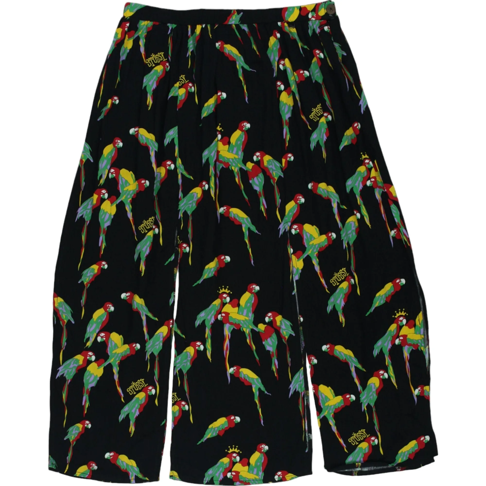 Stussy Multicolour Parrot Print Skirt