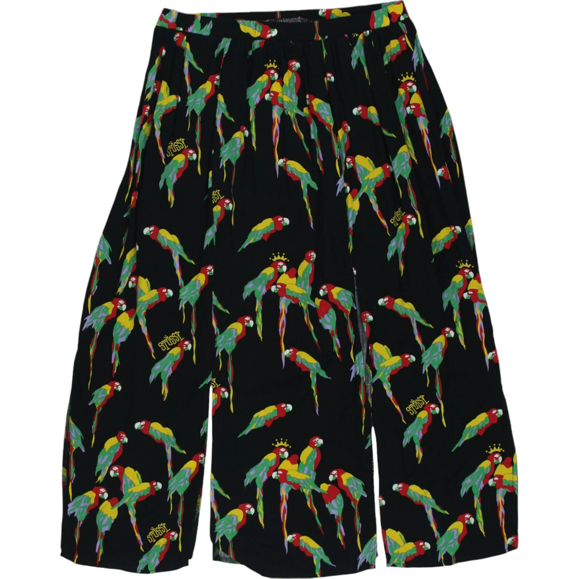 Stussy Multicolour Parrot Print Skirt