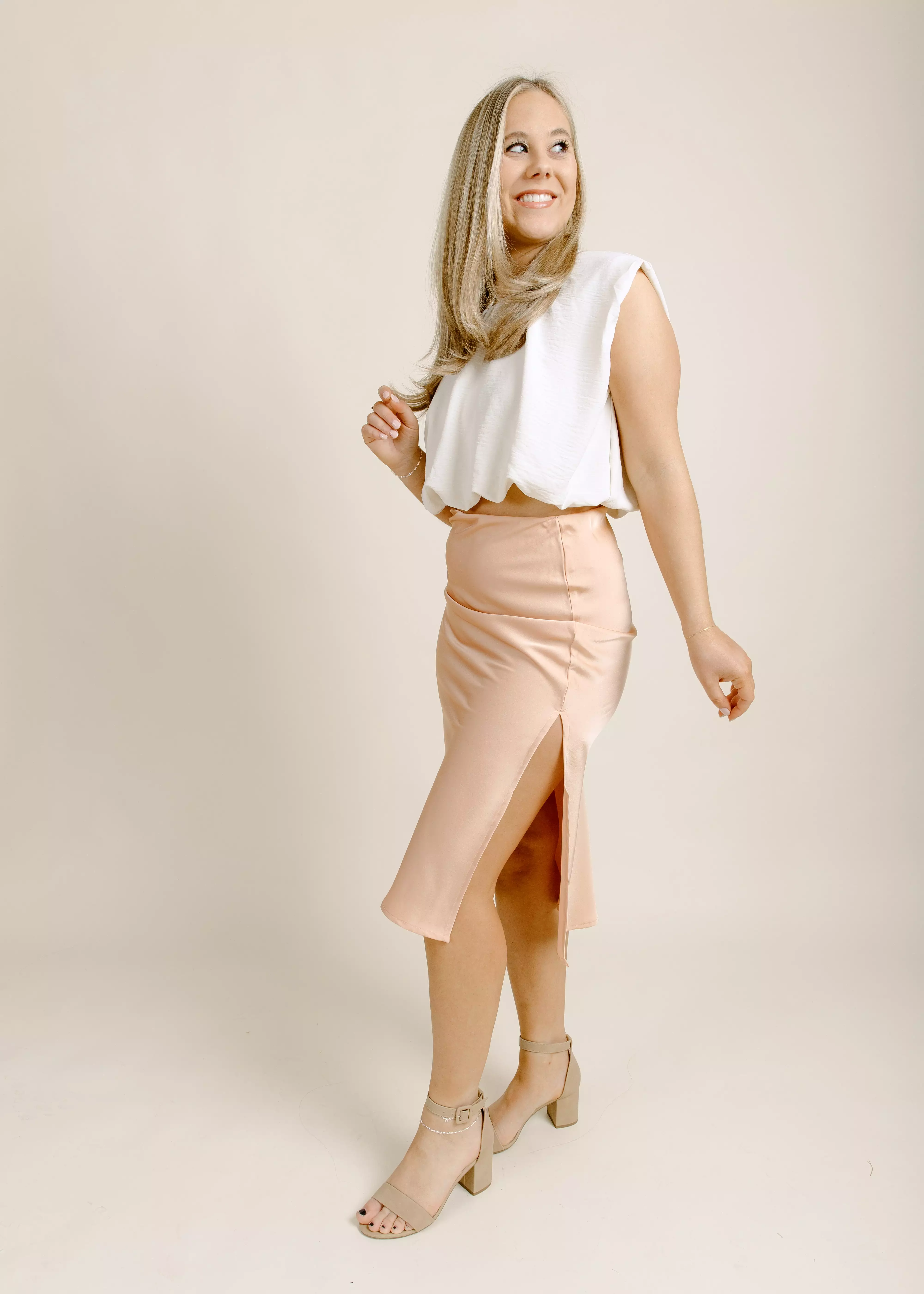 Summer Nights Skirt - Apricot