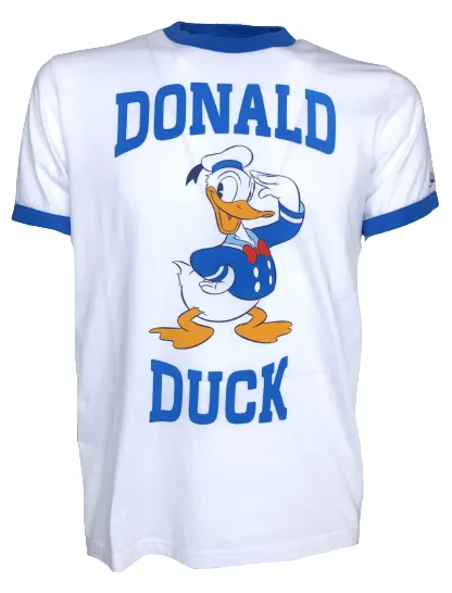 T-SHIRT UOMO BIANCA DONAL DUCK