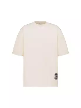 T-shirts  Ecru cotton and silk jersey