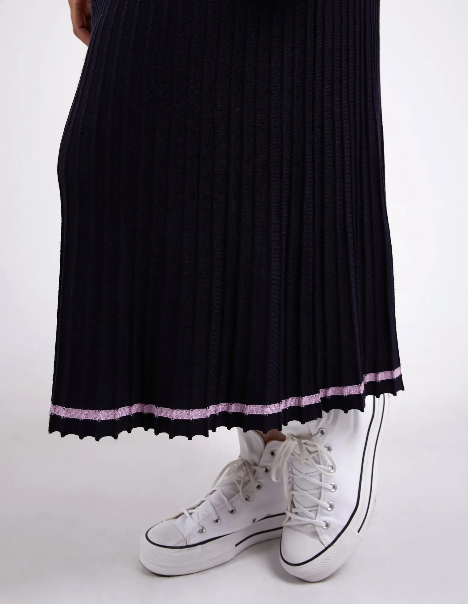 Tammy Knit Skirt Dark Sapphire