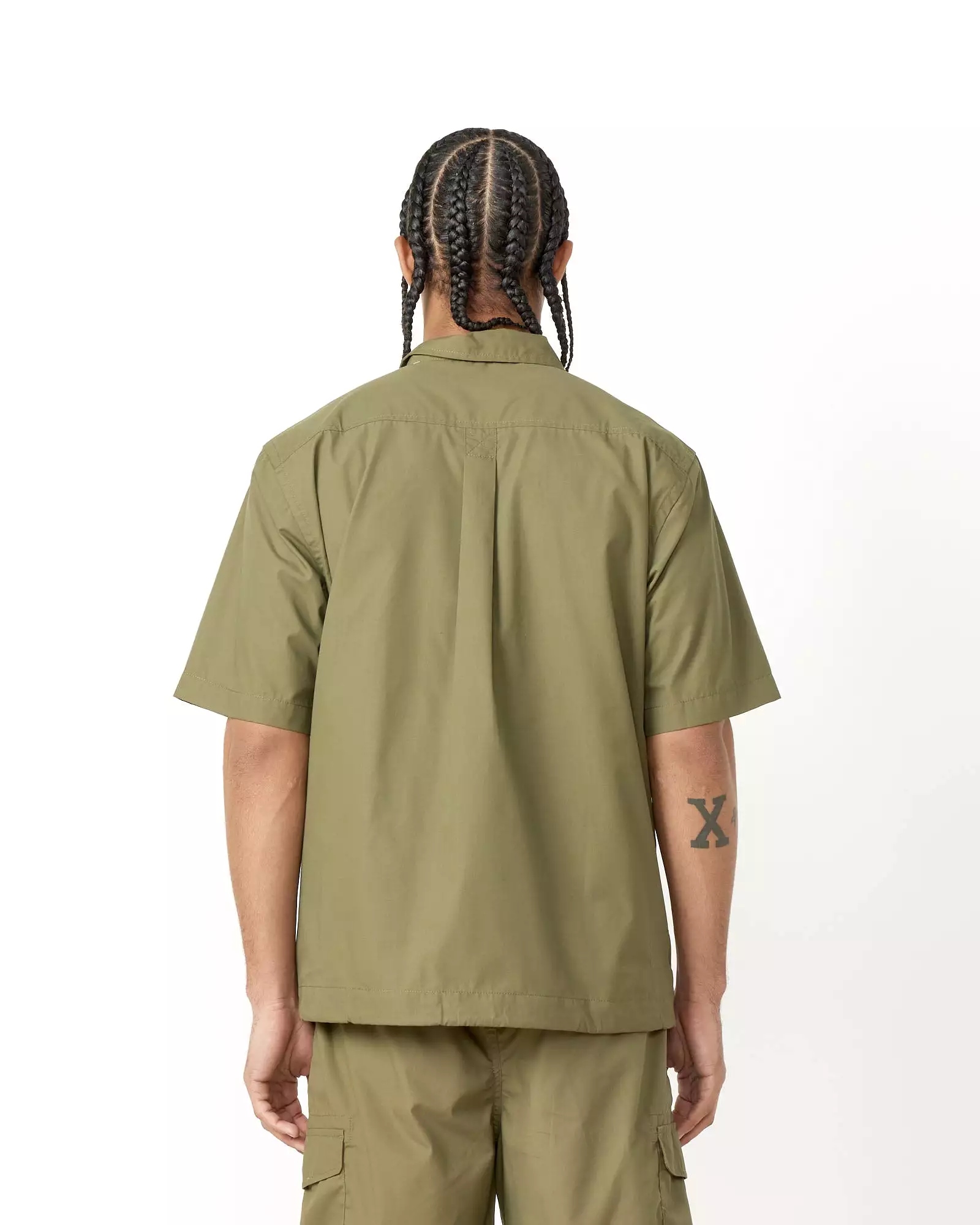 Tech Overshirt in Olive