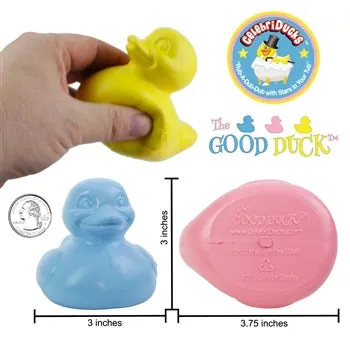 The Good Duck Rubber Duck by Celebriducks Made in USA