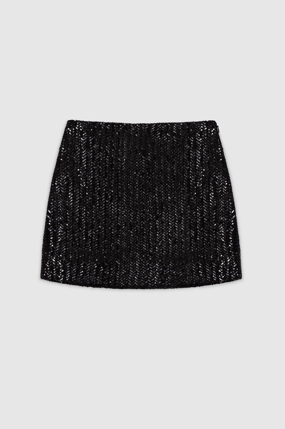 Tierra Skirt - Black Sequin