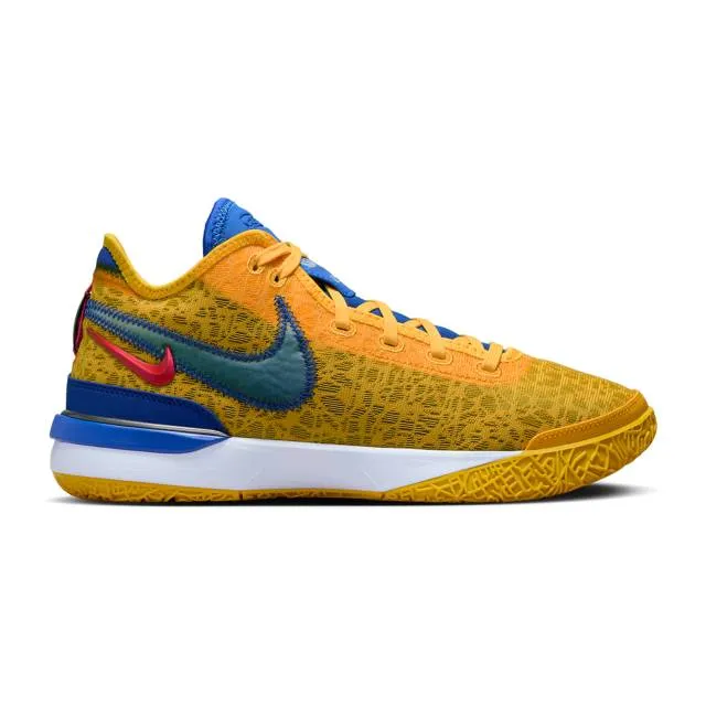 Titan x nike zoom lebron nxxt gen (titan hoops fair/ yellow/ university gold/ game royal/ gym red/ w