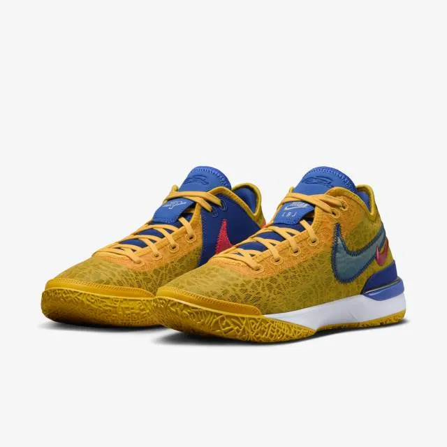 Titan x nike zoom lebron nxxt gen (titan hoops fair/ yellow/ university gold/ game royal/ gym red/ w