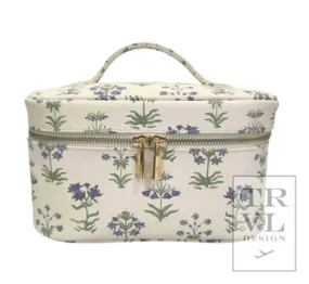 TRVL Luxe Travel Train Cosmetic Case, Provence Saffiano