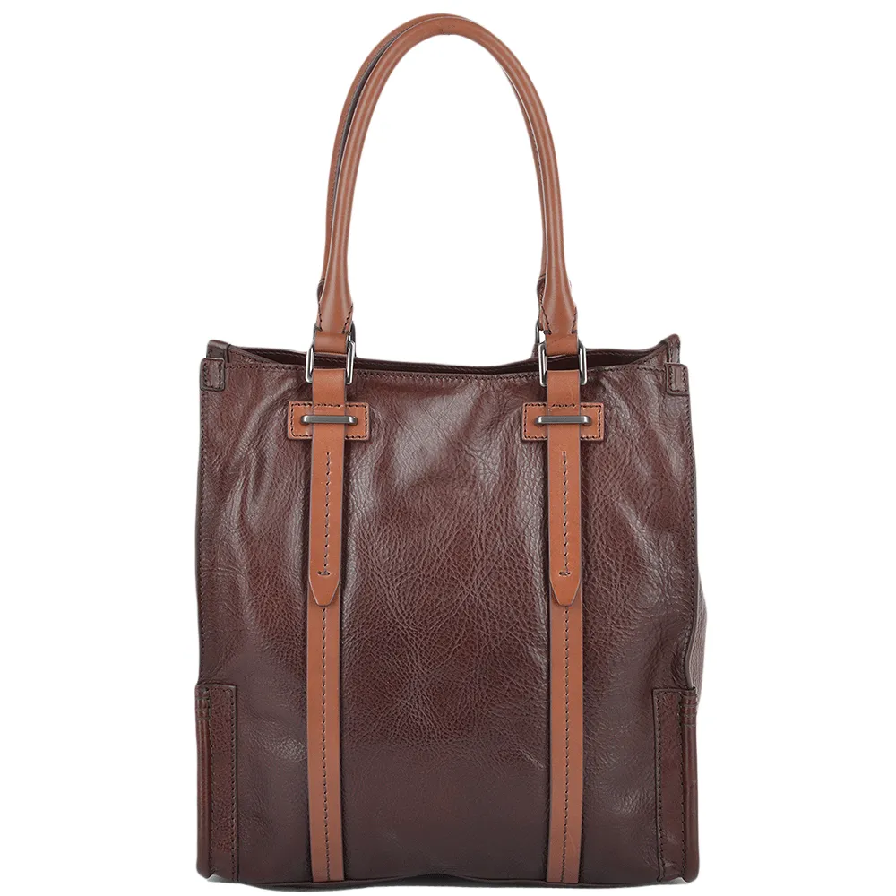 Unisex Shopper Work Bag Brown : 0650041P