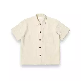 Universal Works Tech Overshirt 30169 Pike Waffle driftwood