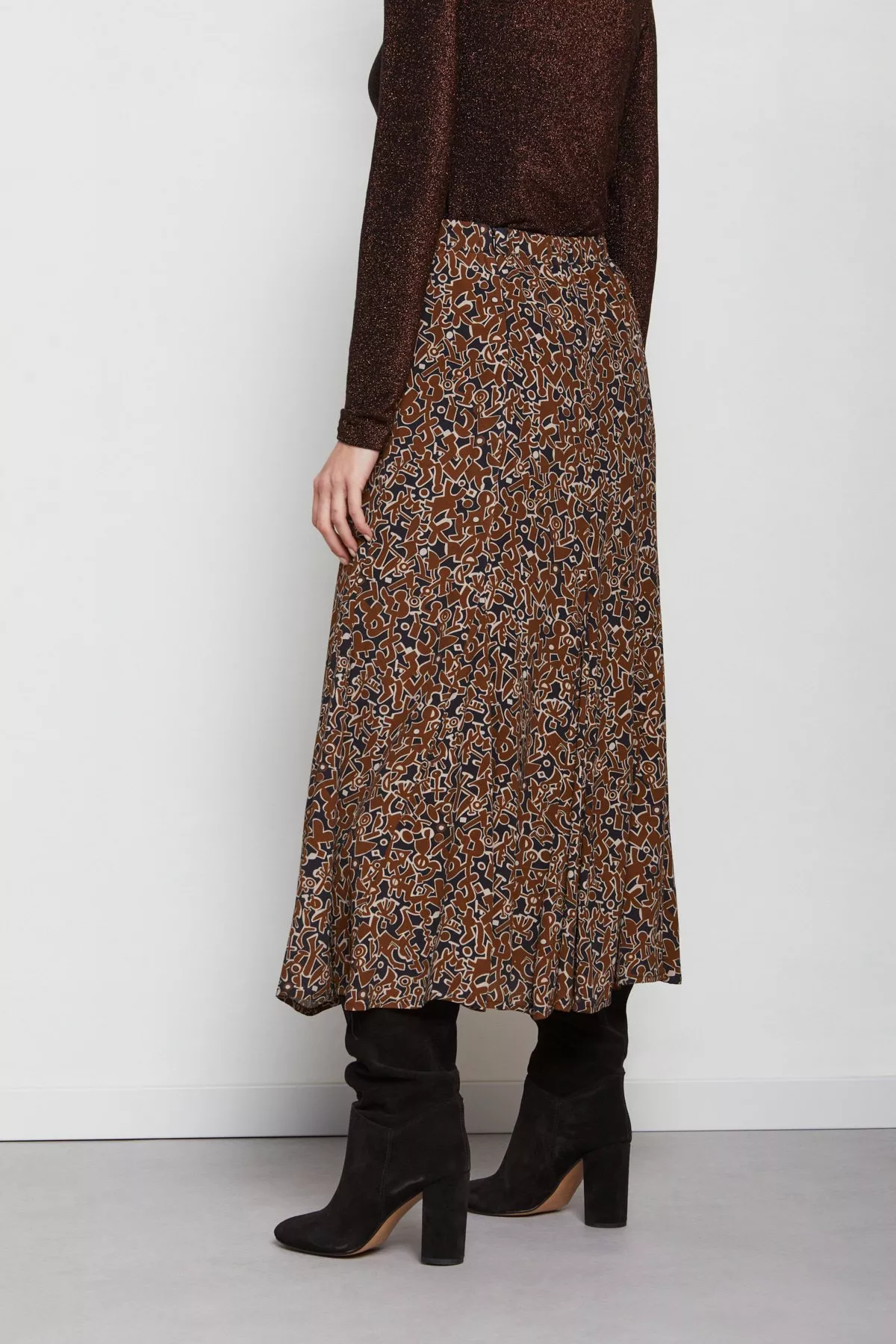 Viscose full skirt