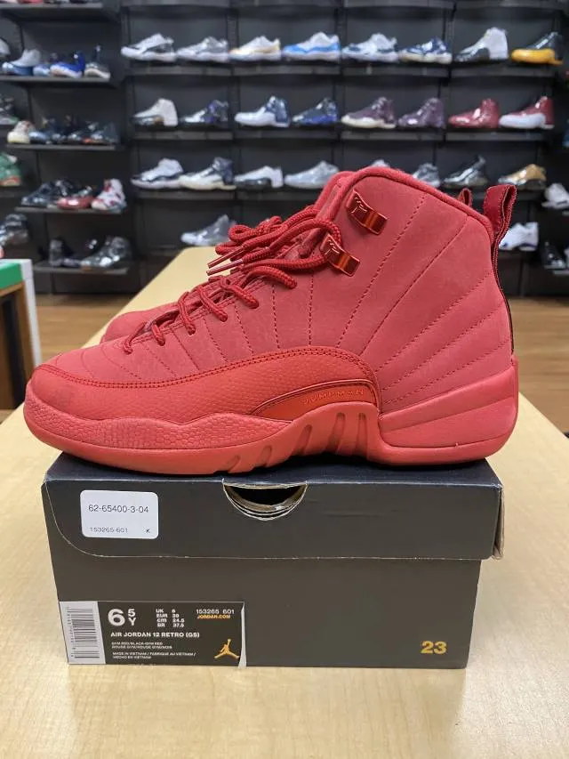 Vnds jordan 12 retro gym red 2018 (gs)