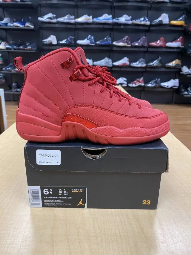 Vnds jordan 12 retro gym red 2018 (gs)