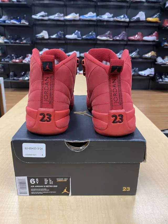 Vnds jordan 12 retro gym red 2018 (gs)