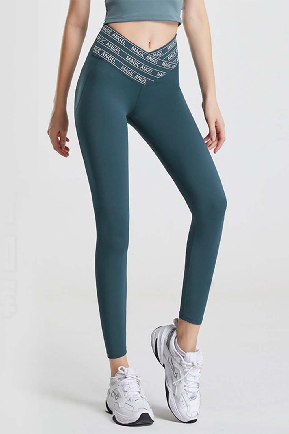 Wide Waistband Sports Pants