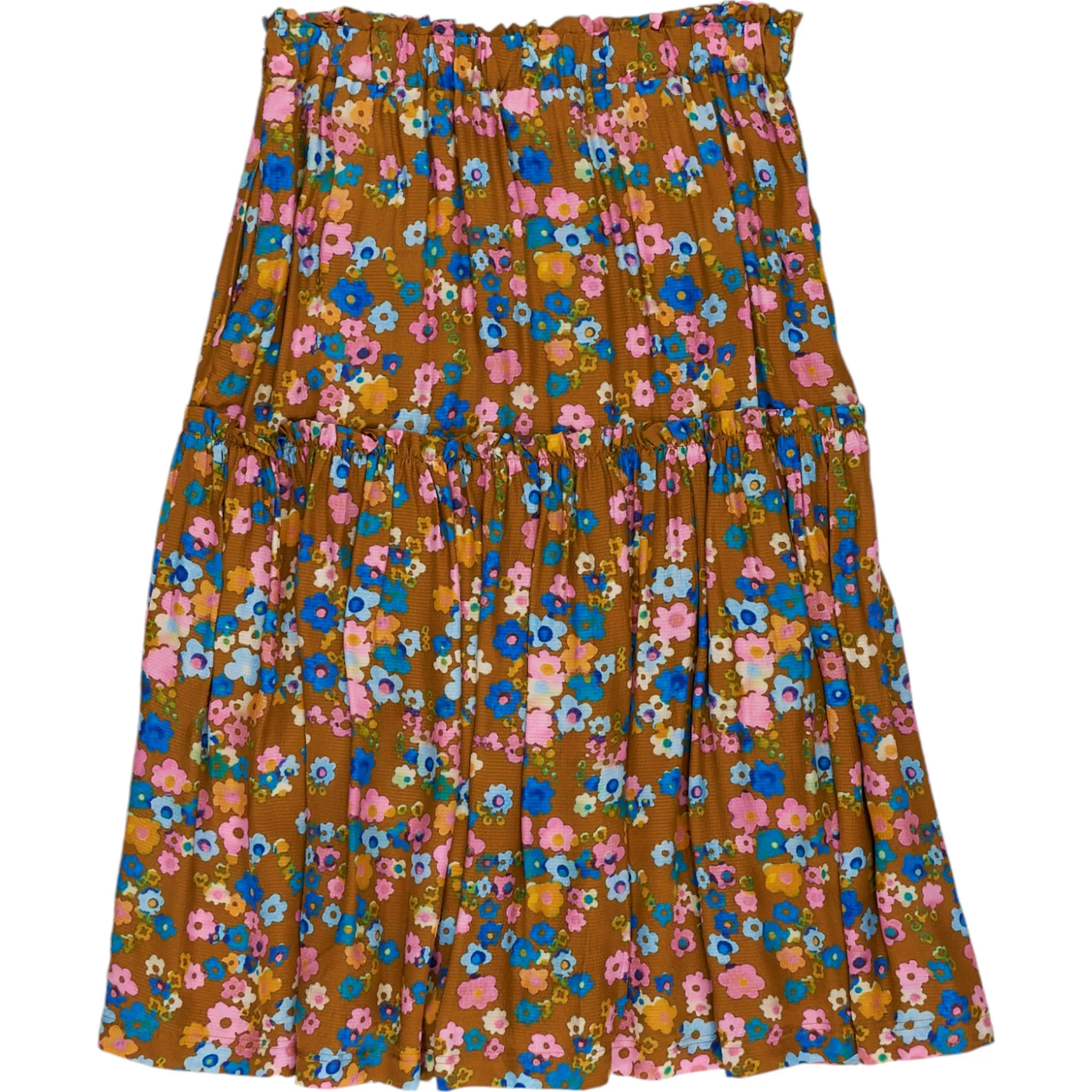 Wyse Gold/Multi Saskia Ditsy Skirt