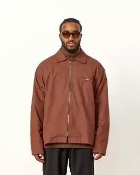 Zip Overshirt in Mineral